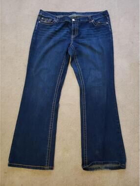 Seven 7 Crystal Bling Jeans Plus Size 24